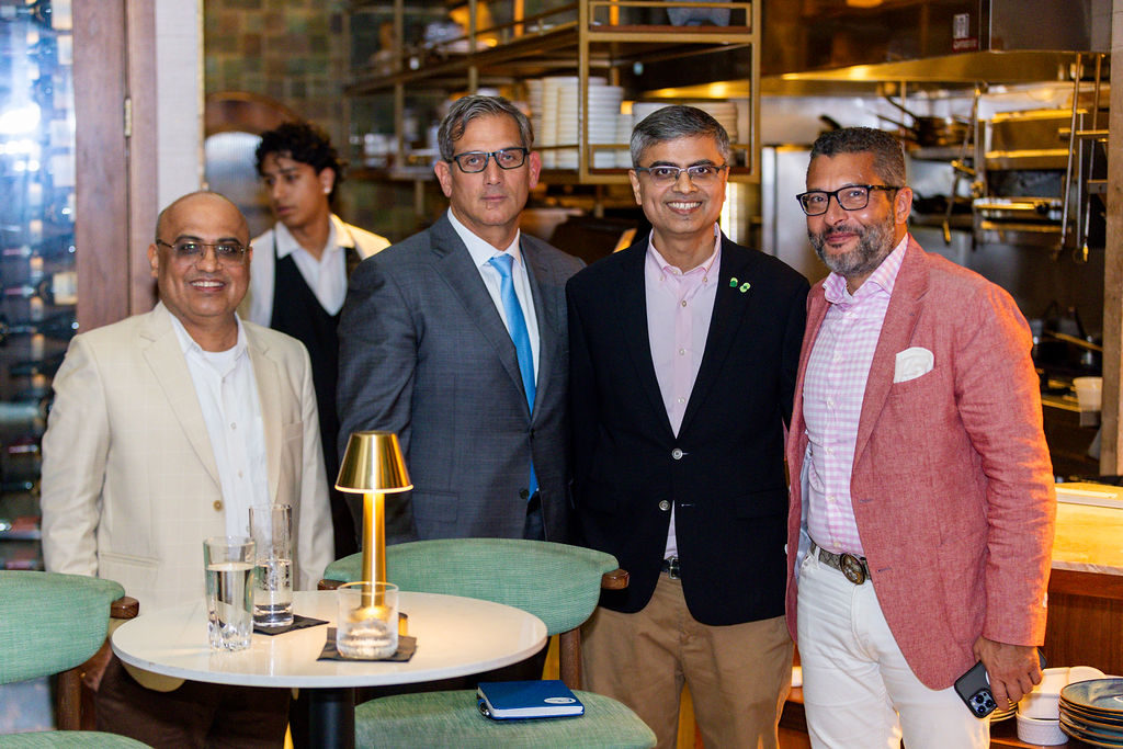 Rohit Arora with event guests