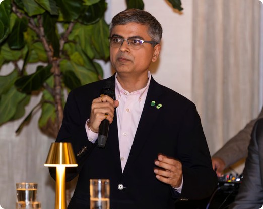 Ramit Arora speaking at an event